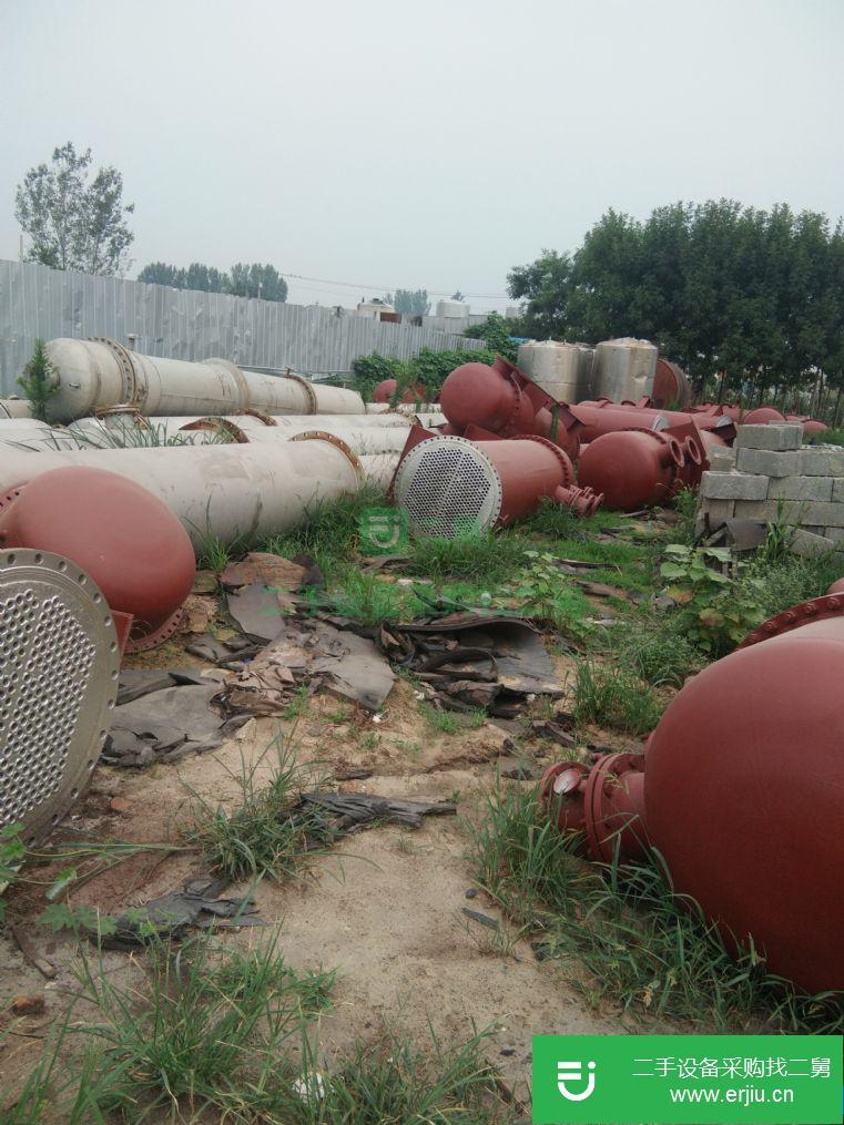 轉讓現貨二手冷凝器 不銹鋼列管冷凝器
