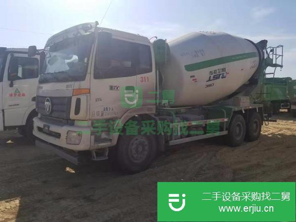 出售18年歐曼攪拌車,大14方罐,國五排放,375馬力,濰柴發動機