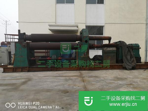 現貨出售二手實心W11-45*2500機械全自動卷板機一臺