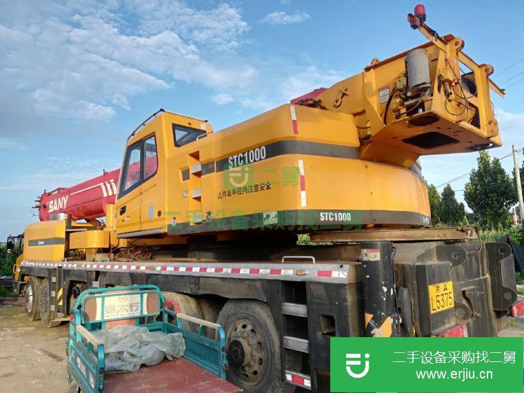 轉(zhuǎn)讓:出售三一100噸汽車起重機(jī)