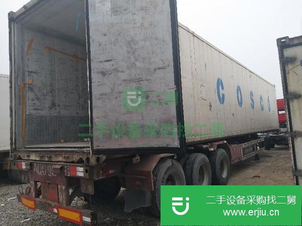 轉讓二手15米凱麗冷藏車 中集板子  手續齊全 便宜處理