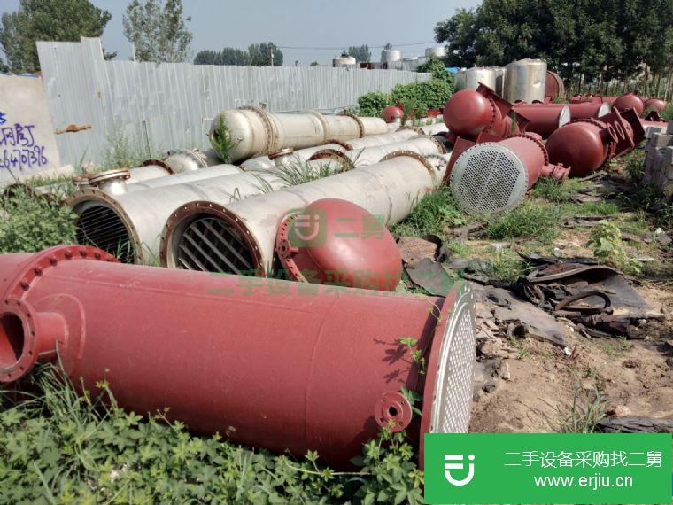 轉讓現貨二手冷凝器 不銹鋼列管冷凝器