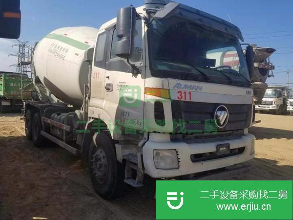 出售18年歐曼攪拌車,大14方罐,國五排放,375馬力,濰柴發動機