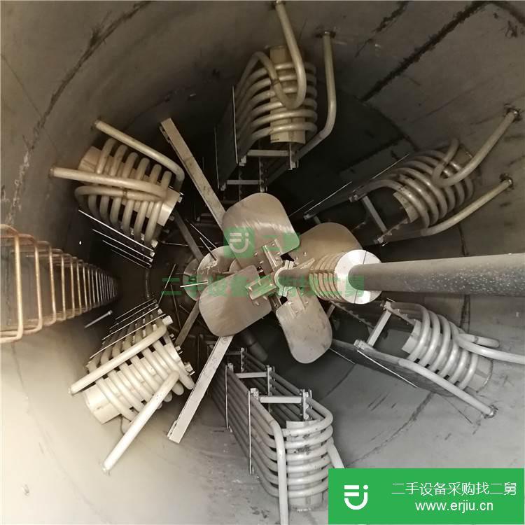 二手九成新的不銹鋼機(jī)械攪拌發(fā)酵罐出售