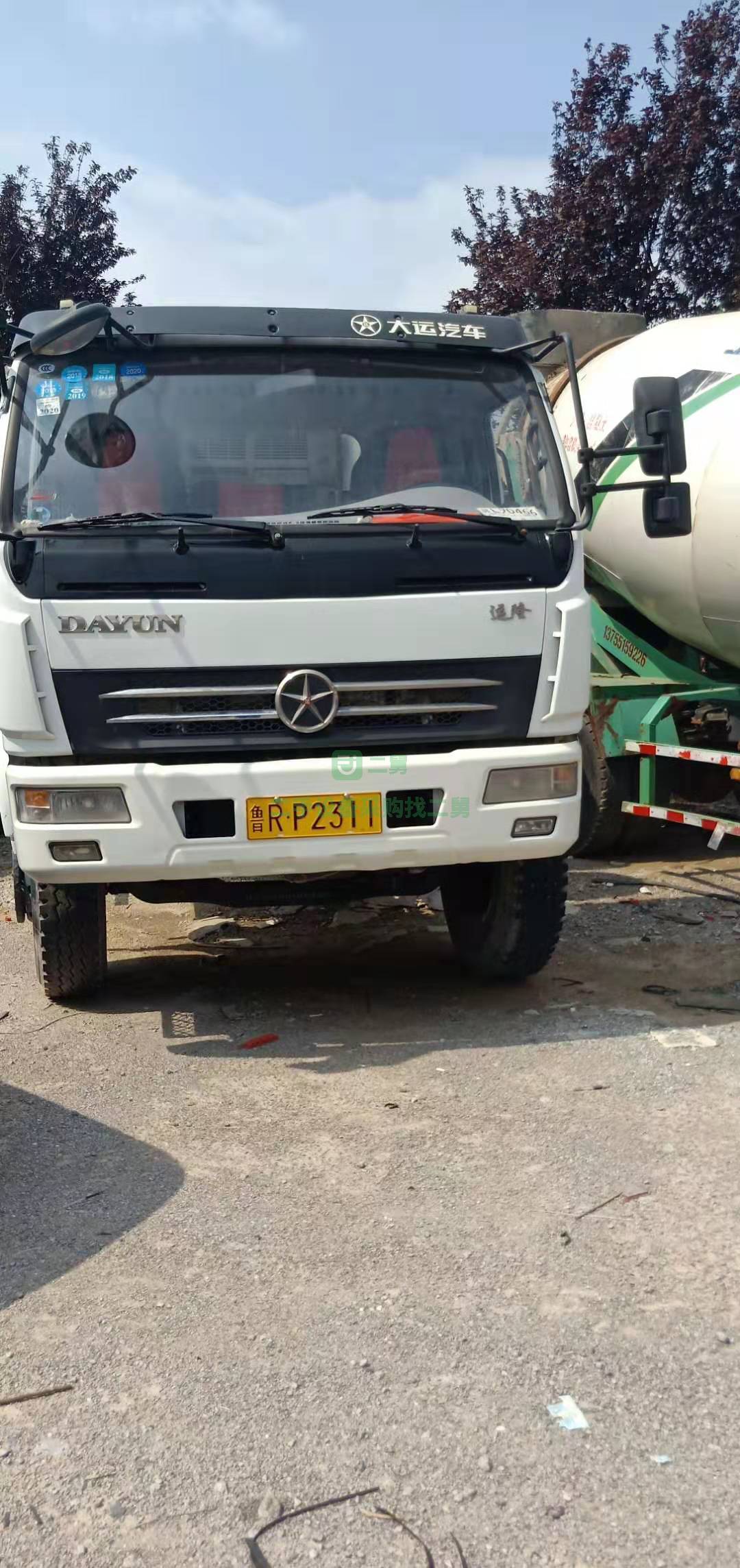 急售9成新二手 大運7方罐  17年車 車況精品，輪胎好，手續齊全，包提戶，回家就能干活  懂車的來二手大運 7 方罐車 國五排量國五江蘇省連云港市