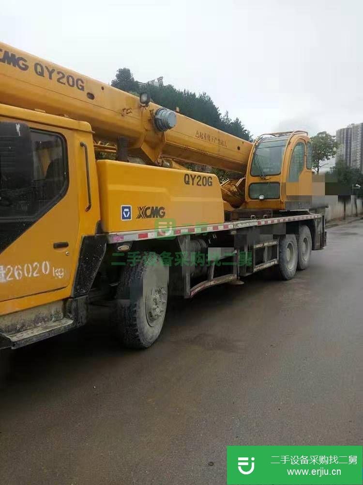 轉(zhuǎn)讓二手的徐工20g吊車，10年,車做過(guò)一次油漆