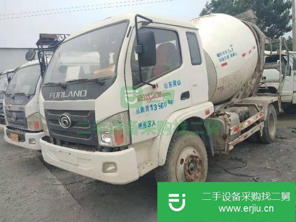 轉讓二手國四單橋攪拌車急售 車況極好  包過戶