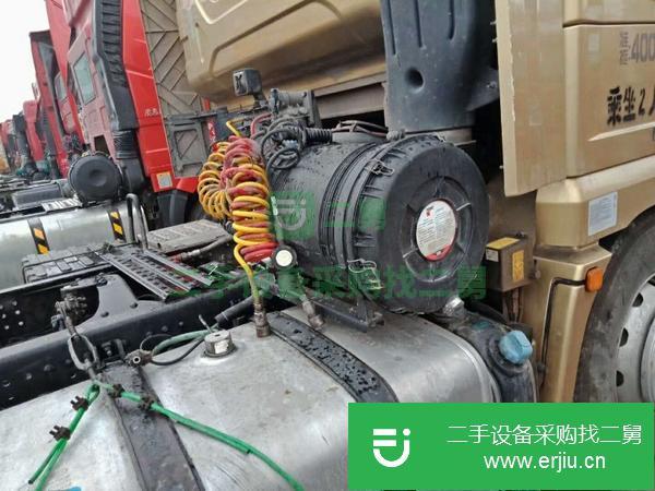 轉讓二手17年陜汽德龍X3000雙驅牽引車430馬力國五車 支持分期