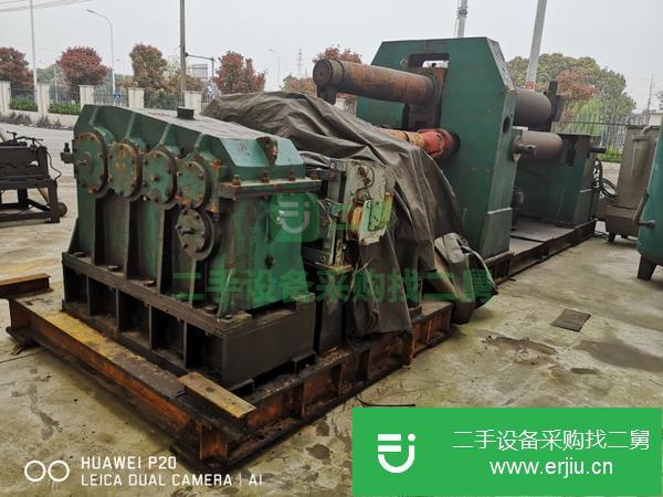 現貨出售二手實心W11-45*2500機械全自動卷板機一臺