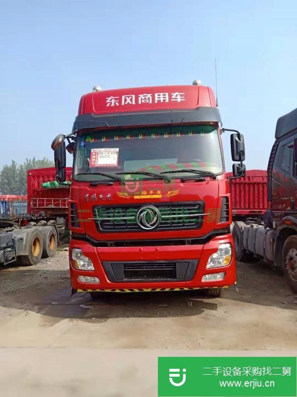 轉讓一批二手國五東風天龍牽引車 450馬力 雙驅輕體