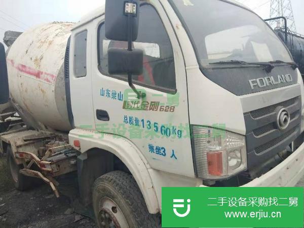 轉讓二手國四單橋攪拌車急售 車況極好  包過戶