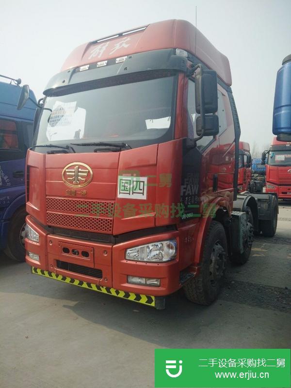 轉(zhuǎn)讓出售二手牽引車,解放 雙驅(qū) 手續(xù)齊全
