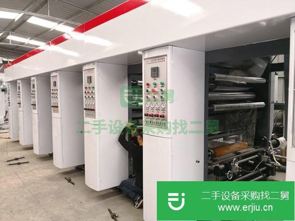 轉(zhuǎn)讓凹版印刷機 6色1100寬三電機印刷機普通機