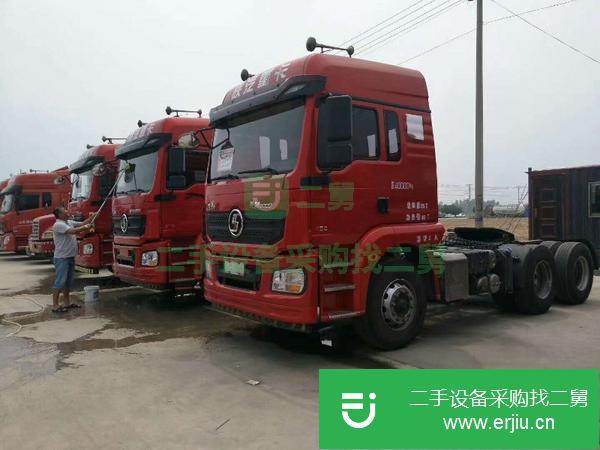 轉(zhuǎn)讓二手17年陜汽德龍M3000雙驅(qū)牽引車430馬力國五車    支持分期