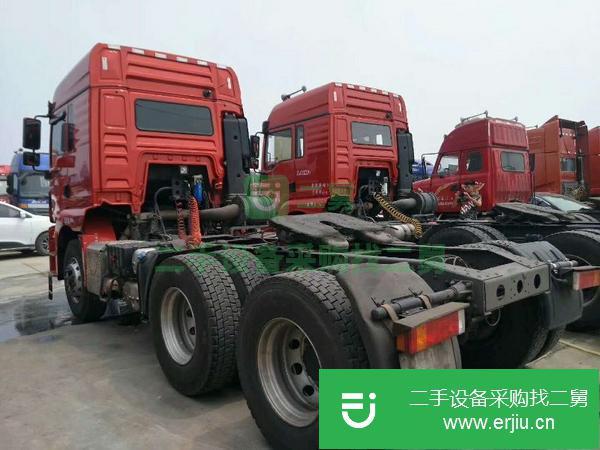 轉(zhuǎn)讓二手17年陜汽德龍M3000雙驅(qū)牽引車430馬力國五車    支持分期
