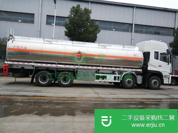 轉讓東風天龍前四后八鋁合金油罐車 包上戶可辦理營運證