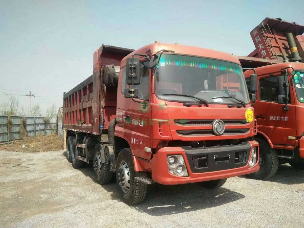 二手特商 軒德輕量化前四后八自卸車