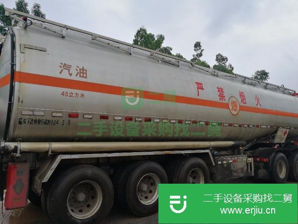 轉讓二手半掛油罐車