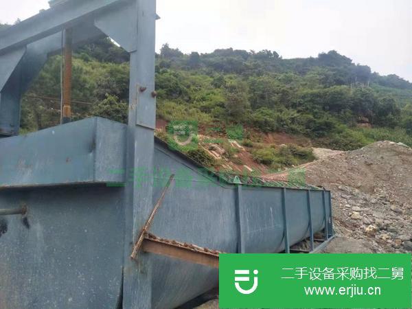 9成新螺旋洗砂機轉讓出售