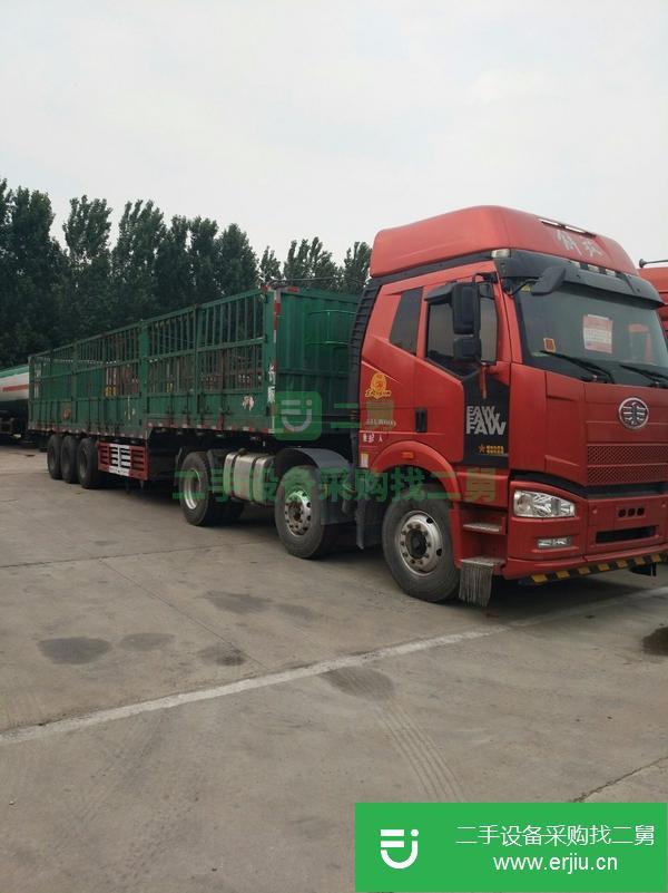 轉(zhuǎn)讓出售二手牽引車,解放 雙驅(qū) 手續(xù)齊全