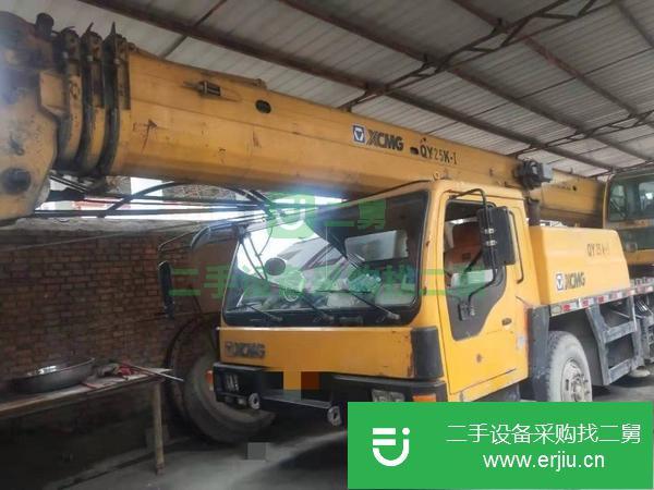 轉(zhuǎn)讓二手的09年年底徐工25k-1吊車(chē)