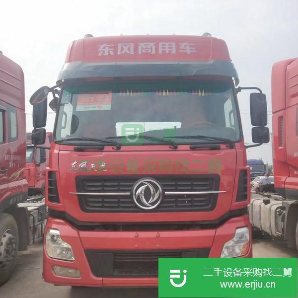 低價轉(zhuǎn)讓國五東風天龍牽引車，420馬力