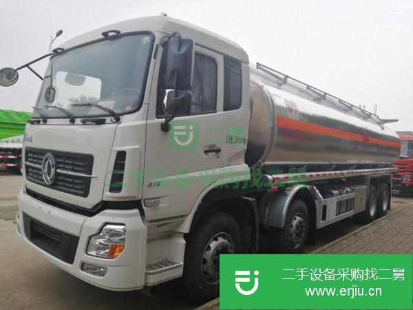 轉讓東風天龍前四后八鋁合金油罐車 包上戶可辦理營運證