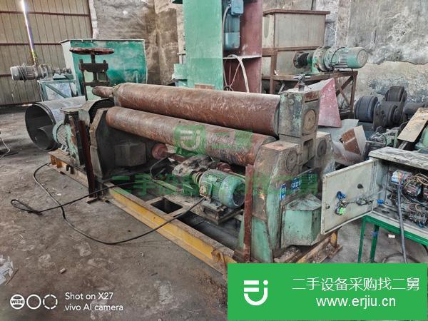 現貨出售二手實心W11-20*2000國標機械自動卷板機3臺