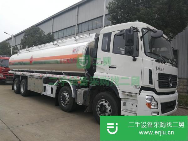 轉讓東風天龍前四后八鋁合金油罐車 包上戶可辦理營運證