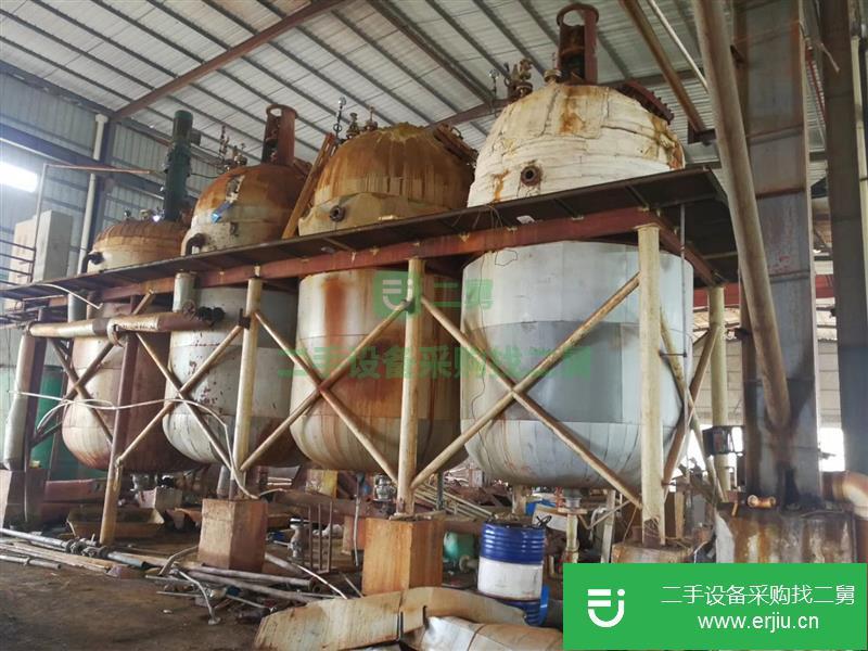 轉讓出售二手山東20噸不銹鋼反應釜
