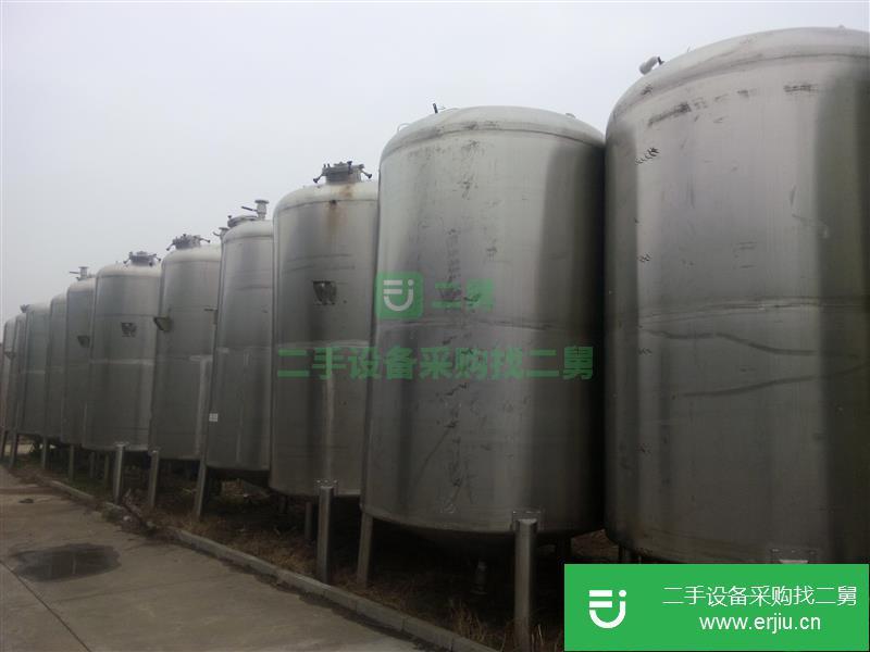 現(xiàn)貨低價出售二手不銹鋼攪拌罐