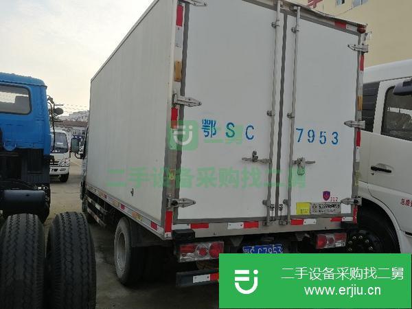 轉讓海鮮運輸車廠家現特價處理國六藍牌3.5米4.2米東風福田江淮冷藏冷凍車