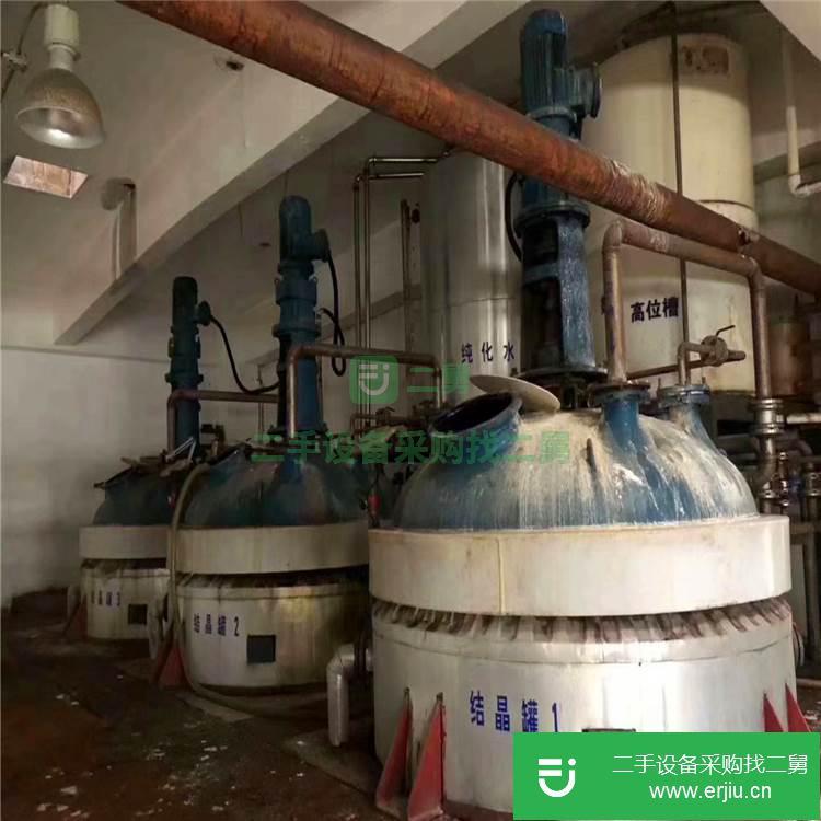 轉(zhuǎn)讓出售二手5噸搪瓷反應(yīng)釜