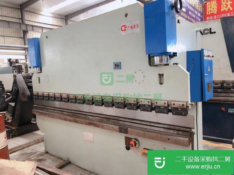 轉(zhuǎn)讓廣州貝力6*3200二手剪板機(jī)100t3200二手折彎一套鈑金加工
