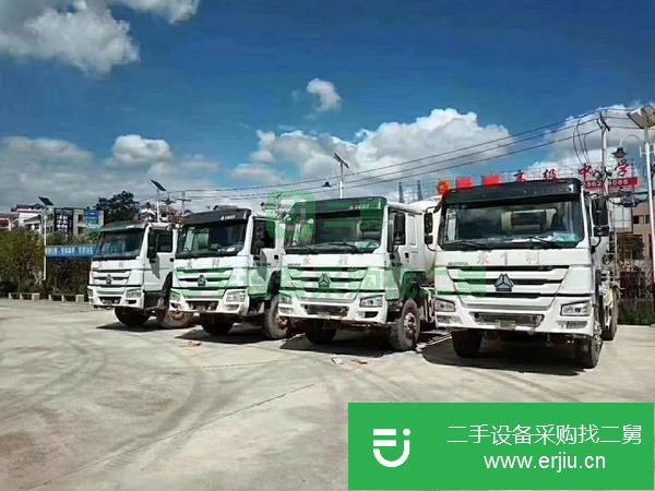 轉(zhuǎn)讓二手的18年國(guó)五排放，三一重工，豪沃，十四方攪拌車