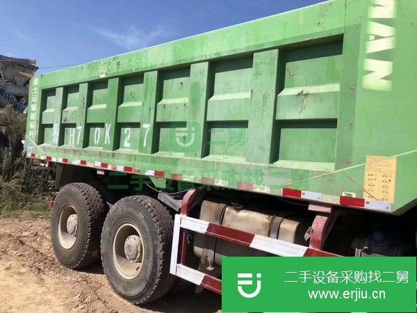 出售一臺16年12月份歐曼自卸車，原版車，國五排放