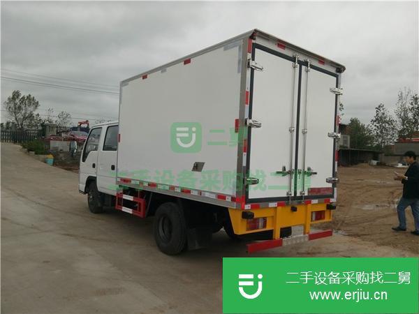 常年低價(jià)出售3噸5噸廂長(zhǎng)3.5米4.2米藍(lán)牌慶鈴福田江淮瓜果蔬菜冷藏車