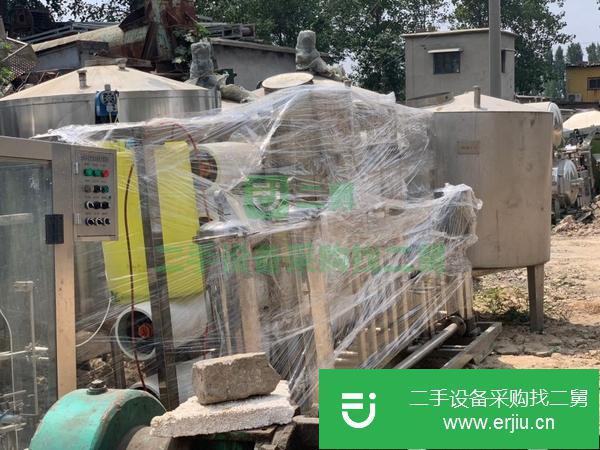 出售二手水處理設備二手鮮奶灌裝機二手不銹鋼攪拌罐