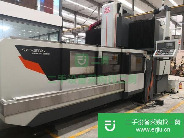 轉讓臺灣喬威進二手龍門加工中心