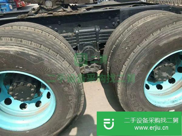 轉讓二手16年解放捍衛(wèi)雙驅牽引車375馬力國四車  全國包提檔包過戶