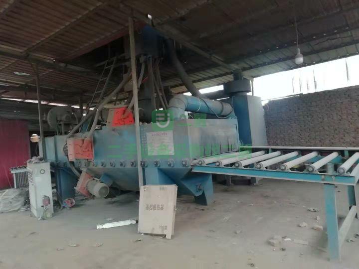 急售8成新拋丸機江蘇產通過式拋丸機河北省衡水市