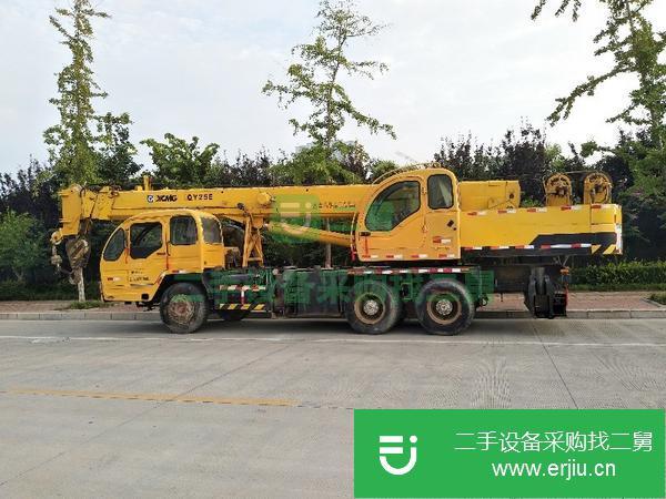 轉(zhuǎn)讓二手的09年徐工25E吊車(chē),手續(xù)齊全