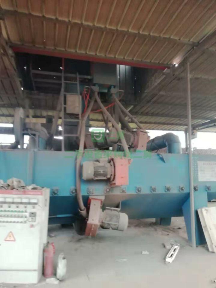 急售8成新拋丸機江蘇產通過式拋丸機河北省衡水市