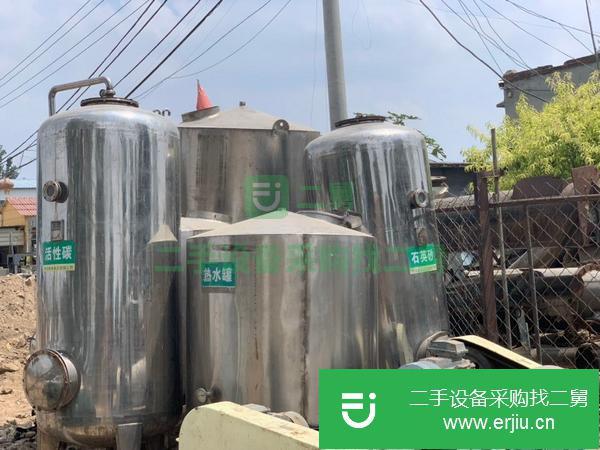出售二手水處理設備二手鮮奶灌裝機二手不銹鋼攪拌罐