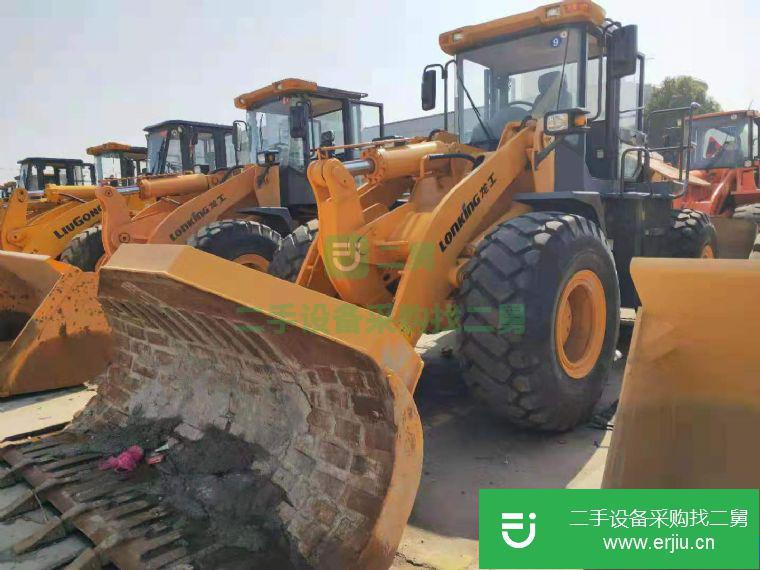 轉(zhuǎn)讓二手龍工50裝載機，新款柳工臨工50鏟車