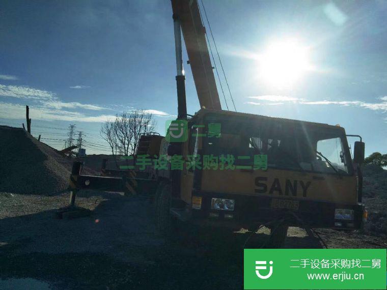 轉讓8成新二手三一QY100 100噸汽車起重機