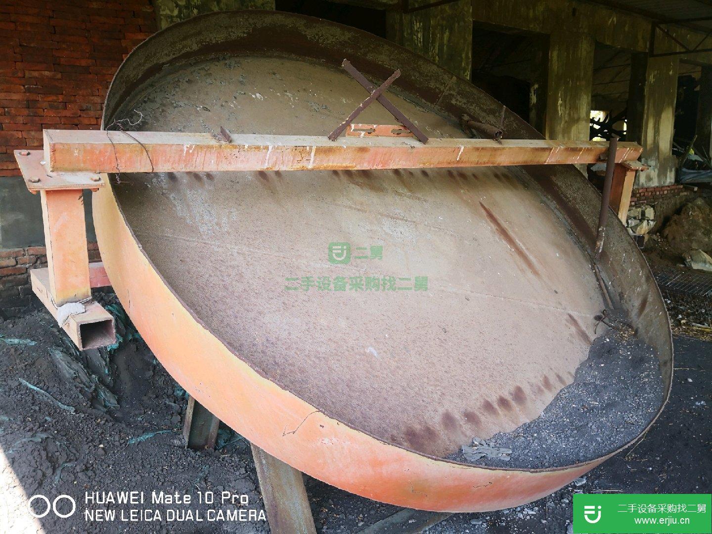 出售二手的圓盤造粒機一臺
