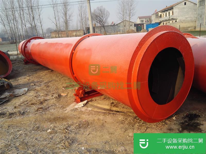 二手回轉(zhuǎn)滾筒式傳熱干燥機(jī) 二手22米不銹鋼滾筒烘干機(jī)