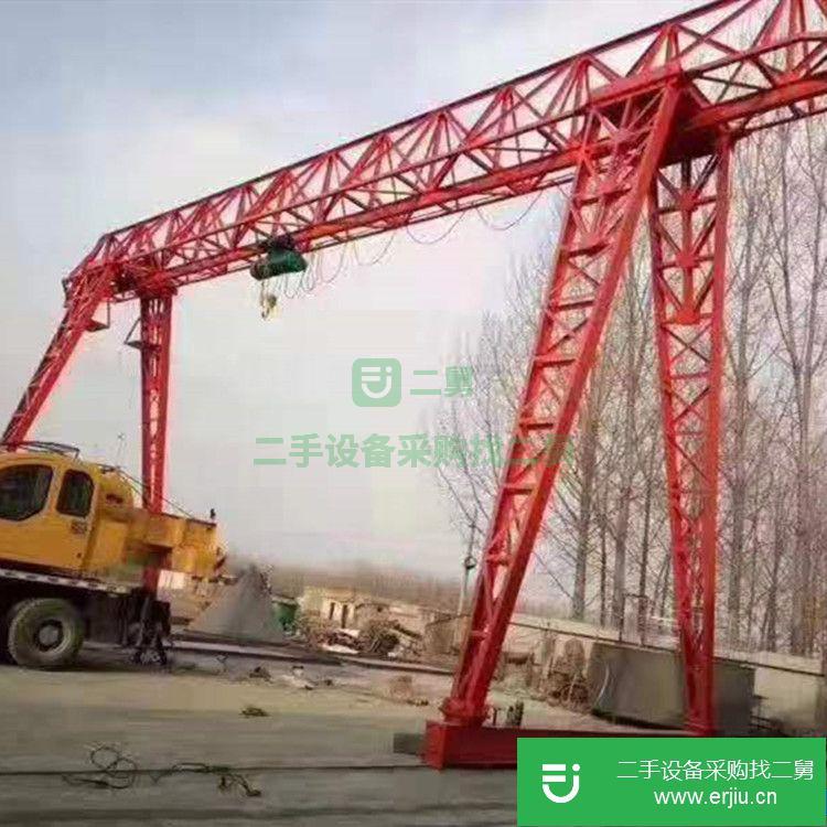 轉讓:出售二手花架龍門吊 3-50T電動單梁龍門吊 電動葫蘆