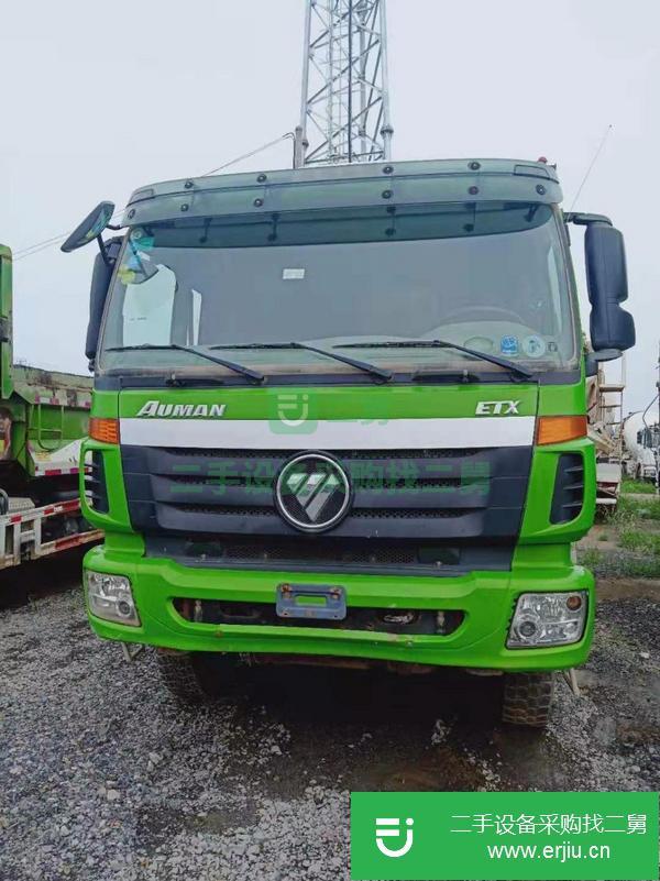 出售16年二手歐曼自卸車 336馬力 后八輪
